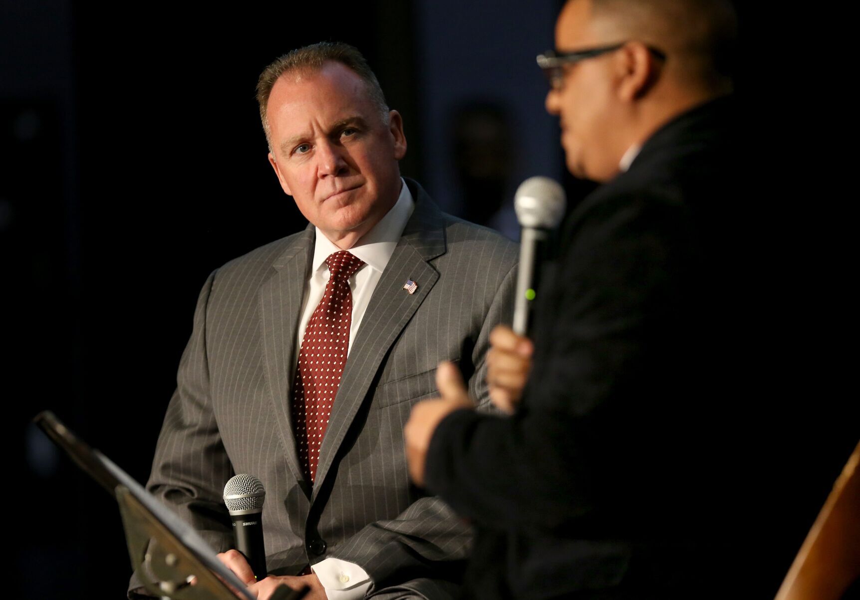 Four men address public in St. Louis police chief forum